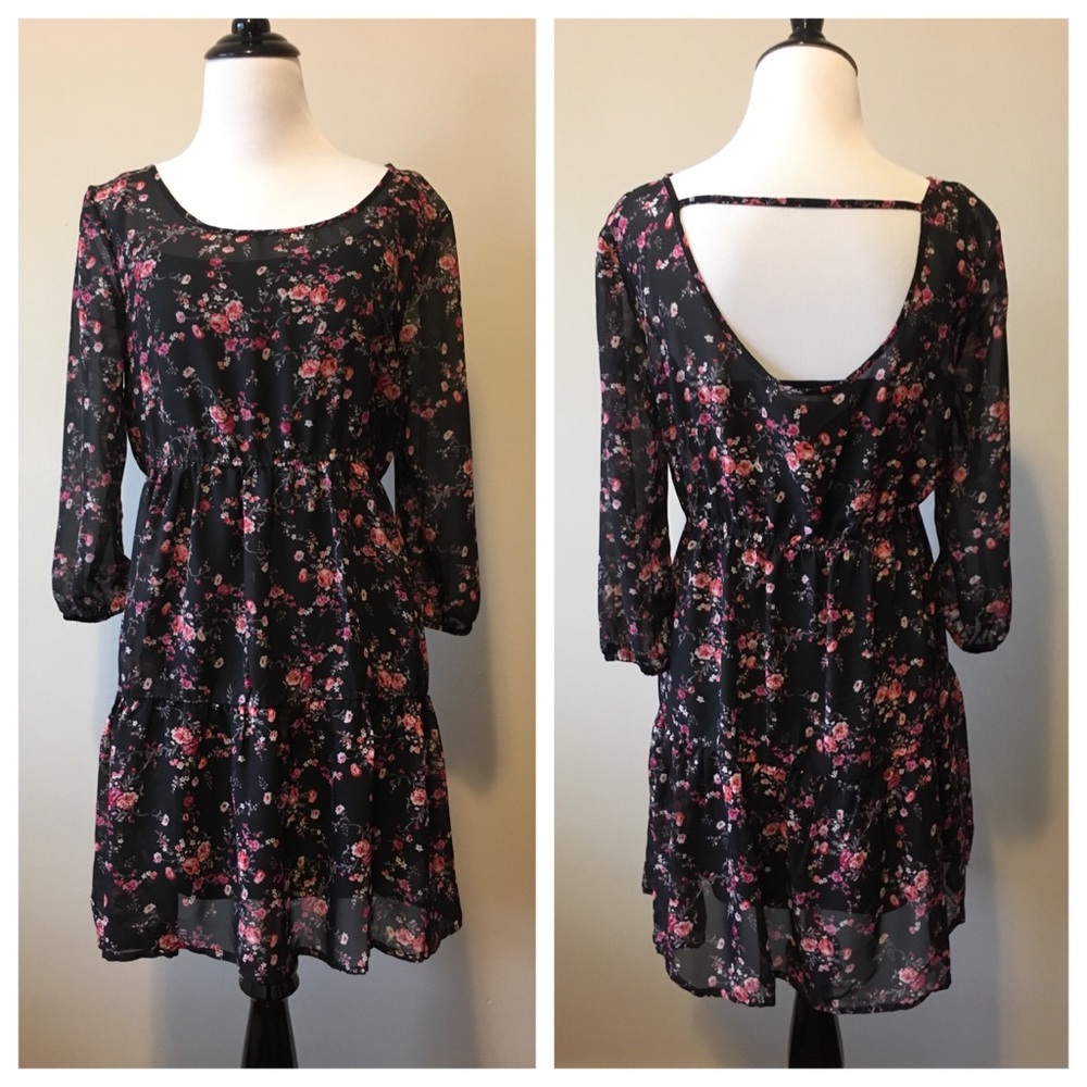 SOCIALITE Floral Dress
